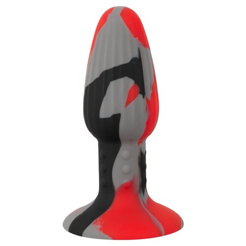 ANOS Zuignap Buttplug in Camo Driekleur