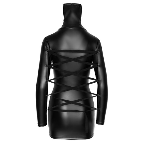 Cottelli Collection Bondage Betoverende Wetlook Bondage Jurk