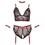 Cottelli Collection Bondage Longline Beha Bondage Lingerie Set