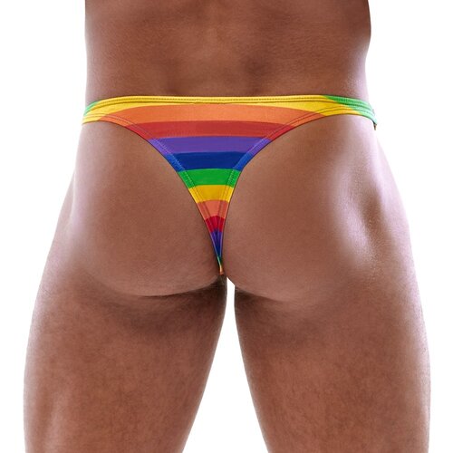 Kleurrijk Regenboog String Mannen Svenjoyment Kleurrijk Regenboog String Mannen