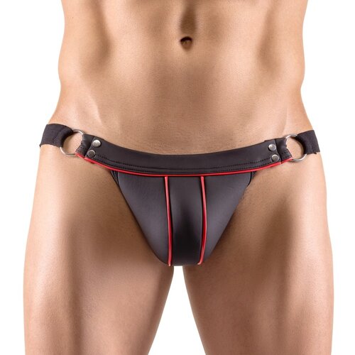 Svenjoyment Neopreen Jock met Ringen en Rode Lijnen