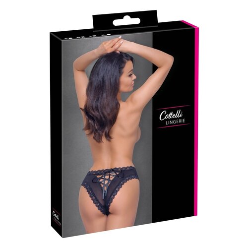 Cottelli Collection Lingerie Verfijnde Slip met Satijnen Strik