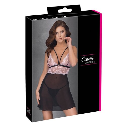 Cottelli Collection Lingerie Speelse Sexy Babydoll Set