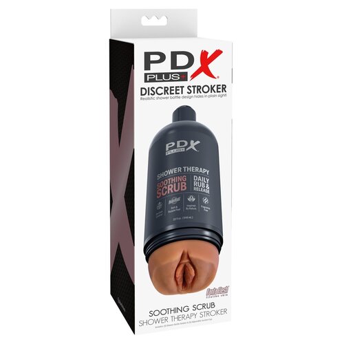 PDX Plus Vagina Masturbator in Shampoo Fles