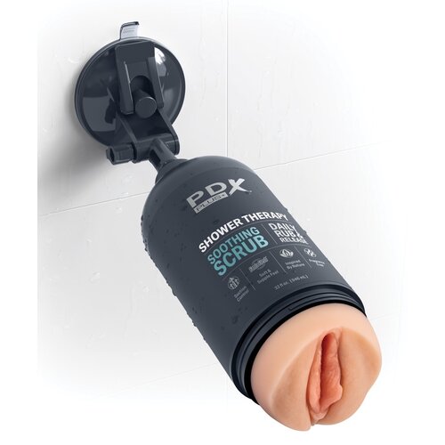 PDX Plus Vagina Masturbator in Shampoo Fles