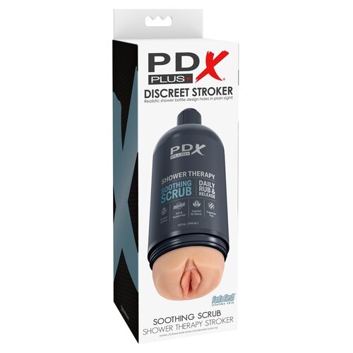 PDX Plus Vagina Masturbator in Shampoo Fles