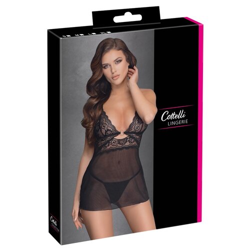 Cottelli Collection Lingerie Verleidelijk Speels Kort Jurkje