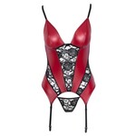 Spannende Jarretel Hemd met Veters Cottelli Collection Lingerie Spannende Jarretel Hemd met Veters