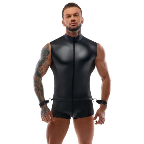 Svenjoyment Bondage Mouwloze Bondage Mannen Jumpsuit