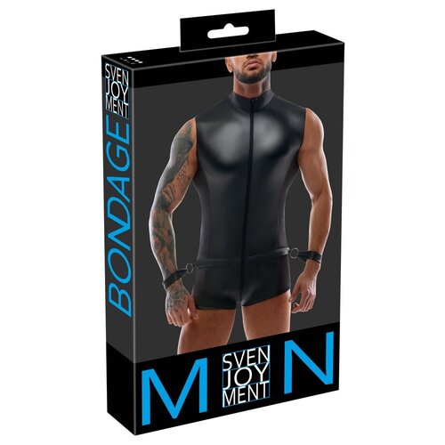 Svenjoyment Bondage Mouwloze Bondage Mannen Jumpsuit