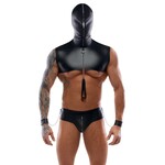 Svenjoyment Bondage Mannen Harnas met Hoofmasker Set