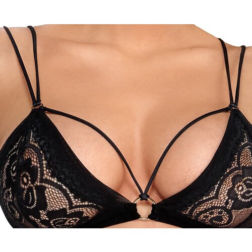 Fluweel Elegante Set met Bandjes Cottelli Collection Lingerie Fluweel Elegante Set met Bandjes