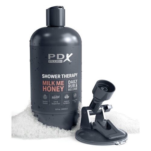 PDX Plus MIlk Me Masturbator in Shampoo Fles