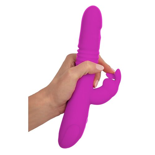 Sweet Smile Thrusting Pearl Rabbit Vibrator