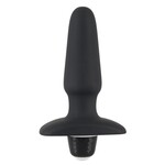 Sweet Smile Vibrerende Siliconen Buttplug met Oplaadbare Bullet