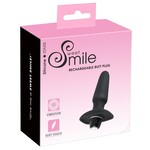 Sweet Smile Vibrerende Siliconen Buttplug met Oplaadbare Bullet