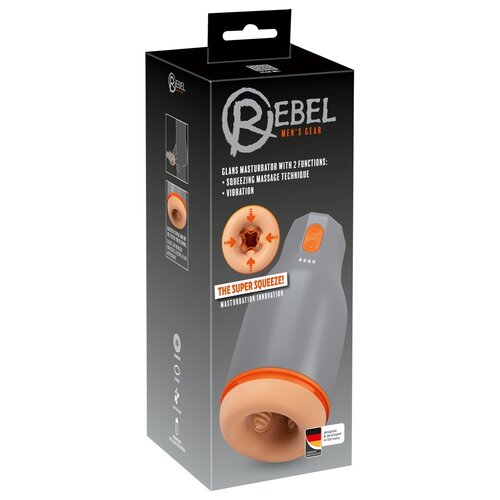 Rebel Super Squeeze Eikel Masturbator