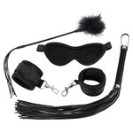 Bad Kitty BDSM Fetish Beginners Set 4 Delig voor Koppel Gebruik – Zwart