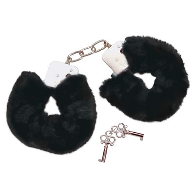 Bad Kitty Verwijderbare Pluche Handboeien met Veiligheidspin Verwijderbare Pluche Handboeien met Veiligheidspin