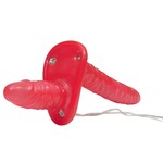 Bad Kitty Dubbele Voorbind Vibrator voor Tweezijdige Penetratie