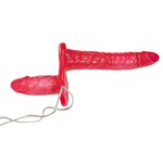 Bad Kitty Dubbele Voorbind Vibrator voor Tweezijdige Penetratie