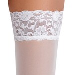 Cottelli Collection Stockings & Hosiery Romantisch Witte Kousen