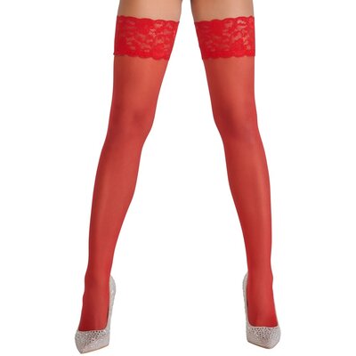 Cottelli Collection Stockings & Hosiery Hartstochtelijk Netstoffen Kousen Hartstochtelijk Netstoffen Kousen