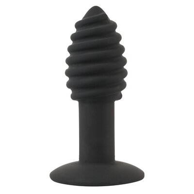 Black Velvets Twister Buttplug met Vibratie Twister Buttplug met Vibratie