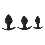 Black Velvets Training Buttplug Set met Gewichten