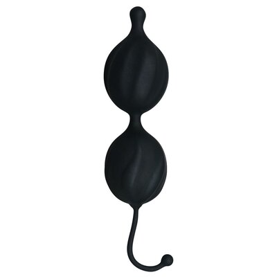 Siliconen Fluweelzachte Vaginale Duo Ballen  Geribbeld