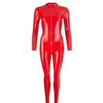 Late X Erotische Bondage Catsuit met Rits Sluiting