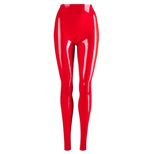 Late X Latex Legging met Hoge Heup Fashion Style