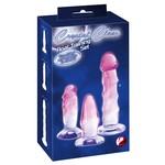 Crystal Anal Stretching Dildo Plug Set