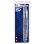 Crystal Doorzichtige Dubbel Dildo met Aders