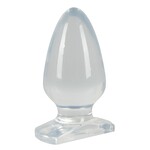 Crystal Transparante Big Buttplug