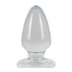 Crystal Transparante Big Buttplug