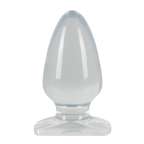 Crystal Transparante Big Buttplug