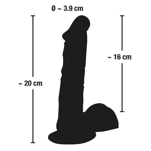 You2Toys Realistische Dildo met Zuignap Normale Variant