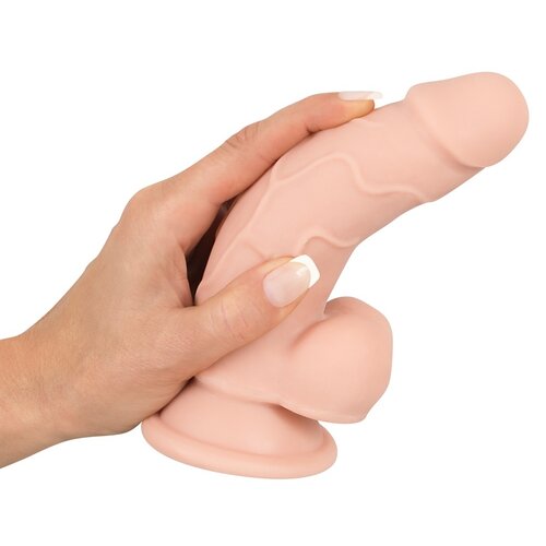 Nature Skin Dildo met Uitgesproken Aders en Testikel Kneedbaar