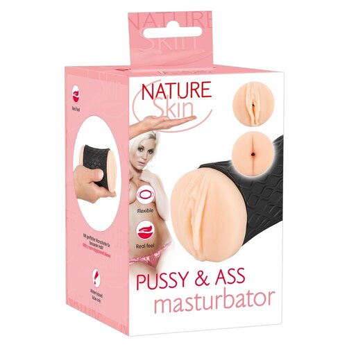 Nature Skin Masturbator Anaal en Vaginaal Nature Skin