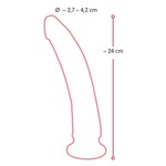 Nature Skin Nature Skin Natuurlijke Zachte Dildo met Zuignap