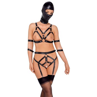 Bad Kitty Bondage Rio Harnas met Masker Bondage Rio Harnas met Masker