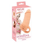 Nature Skin 2 in 1 Masturbator Penis Sleeve