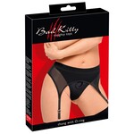 Bad Kitty Strapon String met Jarretelgordel