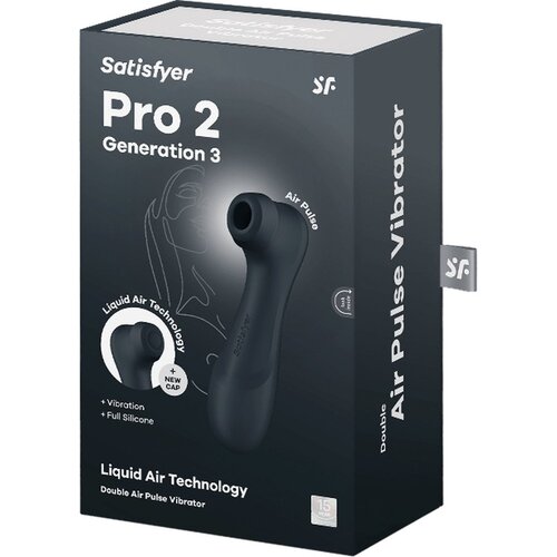 Satisfyer Satisfyer Pro 2 Gen 3 Zwart met Easylove Tarzan Vibrator - Combinatie Voordeel Set
