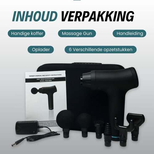 Pure relief Spijkermat  Massage Gun Combinatie Set