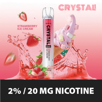 Crystal Bar Vape - Cherry Ice 2%