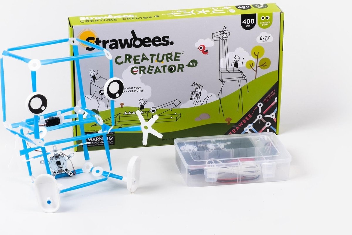 Strawbees Strawbees Creature Creator Kit met Quirkbot