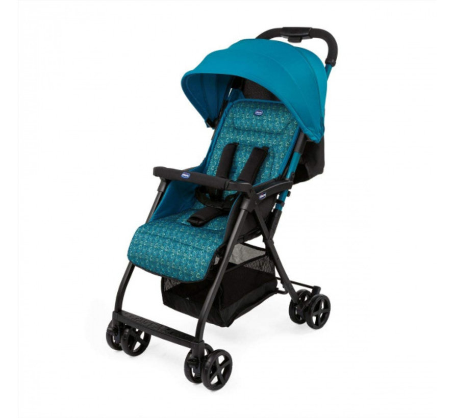 Chicco buggy Ohlala-2 Digital 101 cm polyester/aluminium blauw - Kidzzz.nl
