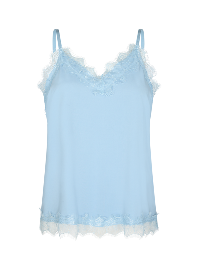 TOP FQBICCO-ST CHAMBRAY BLUE SS23
